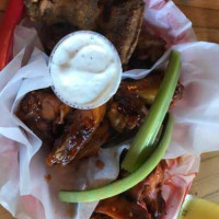 Roosters Wing Shack food