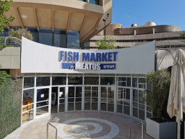 Fish Market By Meatos outside