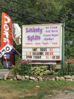 Lickety Splits Ice Cream Shop Ri food