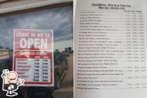 Dede's Diner/ Fast Ernie's Cafe menu