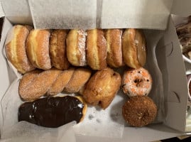 Fosters Donuts Made Served By People Who Care food