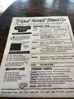 Great Harvest Bread Co. menu