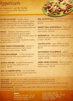 The Local Grill And Pub menu