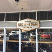 Brew Foam Coffee North Shore outside