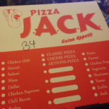 Pizza Jack Cardápio