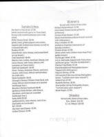 Georgia's Country Kitchen menu