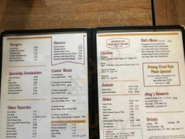 Burger Land menu