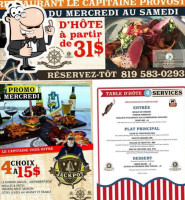 Le Capitaine Provost food