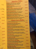 Indigarden Indian Takeaway menu