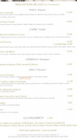 Caffe Bellucci menu