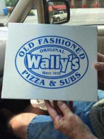 Wally's Old Fashioned Pizza Subs food