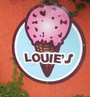Louie's Ice Cream Shoppe inside