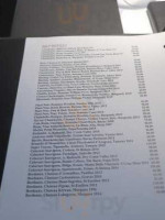 Boulevard menu