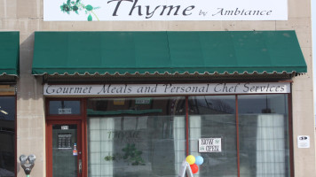 Thyme Fine Dining outside