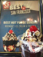 Norman's Ice Cream Freezes food