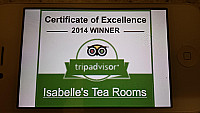 Isabelle's Tea Rooms inside