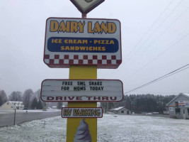 Dairy Land Ice Cream Shop food
