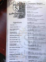 Sobelman's Pub Grill menu