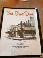 3rd Street Diner menu