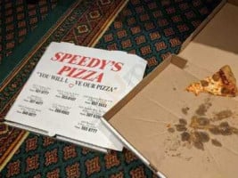Speedys Pizza food