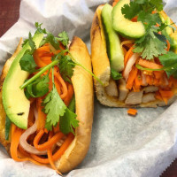 Crispy Banh Mi food