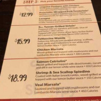 Carrabba's Italian Grill Jacksonville Skymarks Dr. menu
