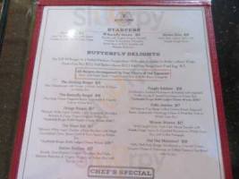 Butterfly Burger menu