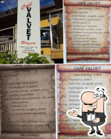 Cafe Valvet menu