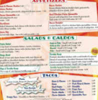 Sazon Mexican Cafe menu