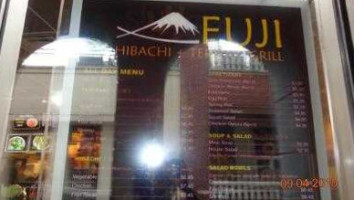 Fuji Hibachi And Teriyaki Grill food