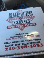 Pizza Joe's Deli menu
