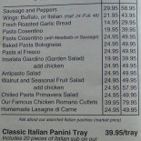 Lil' Paisan's Pizzeria Cardápio