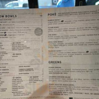 Quickfish menu