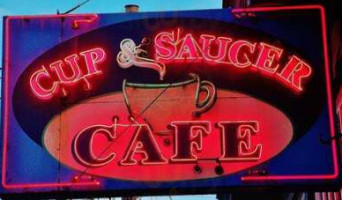 Cup Saucer Cafe inside