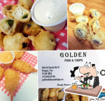 Golden Fish & Chips food