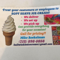 Bullwinkle's Ice Cream Rentals food