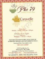 Caravelle menu