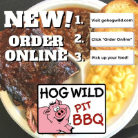 Hogwild Pit Bar-B-Q food