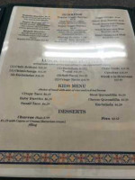 Burrito Factory menu