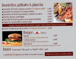 Le Cafe Riche menu