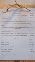 Agriturismo Larice menu