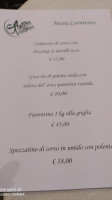 Antica Trattoria Ristorante Bar menu