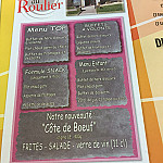 Le Top Du Roulier menu