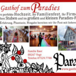 Adam Eva Gasthof Paradies Mit Und Paradies-festsaal I Ihr Paradies In Vogt Comida
