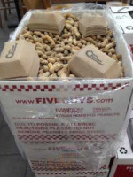 Five Guys Burgers Fries inside