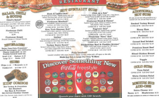 Firehouse Subs Union One menu