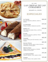 Las Crepas De Las Comadres food