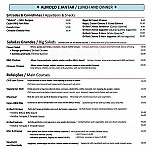 Gringo Café menu