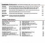 Gringo Café menu