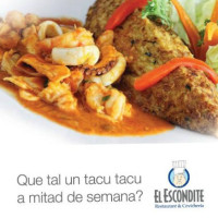 El Escondite food